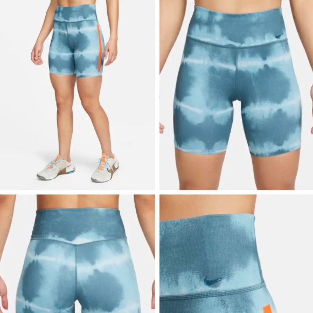 Nike One Luxe Women's 7" Mid-Rise Printed Training Shorts
